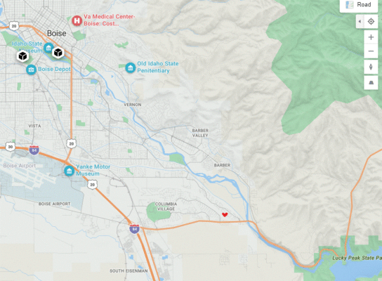 Boise map