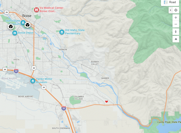 Boise map