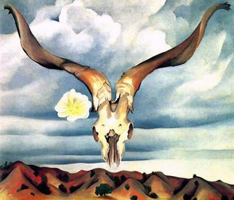 O'Keeffe_Georgia_Ram's_Head