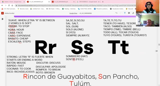 Pronunciacion O,P,Q,R,S,T